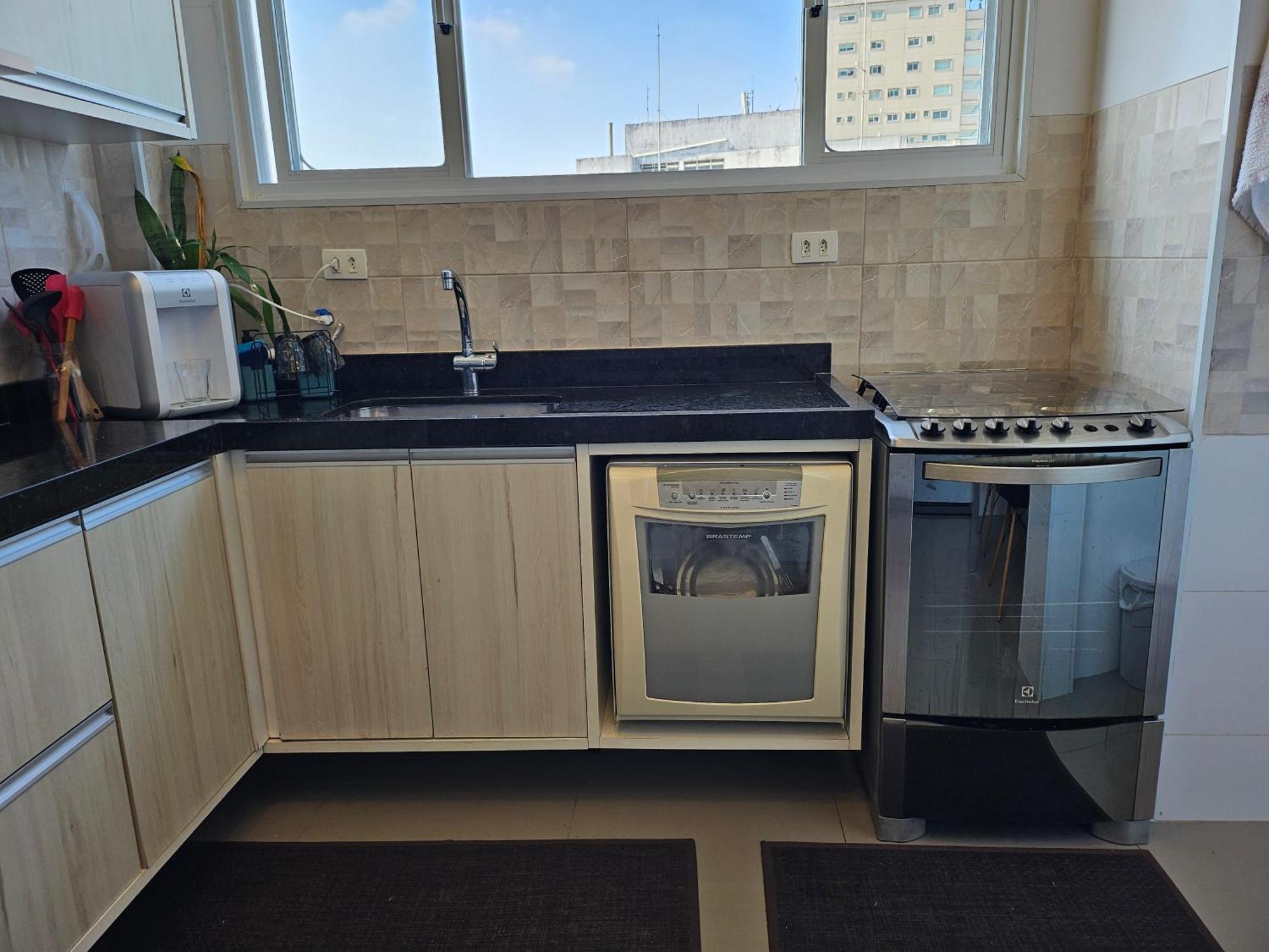 Apartamentos Na Praia Do Gonzaga Frente Mar Com Estacionamento Santos  Exteriör bild